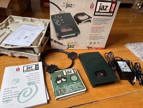 Iomega jaz external scsi - iomega, 2