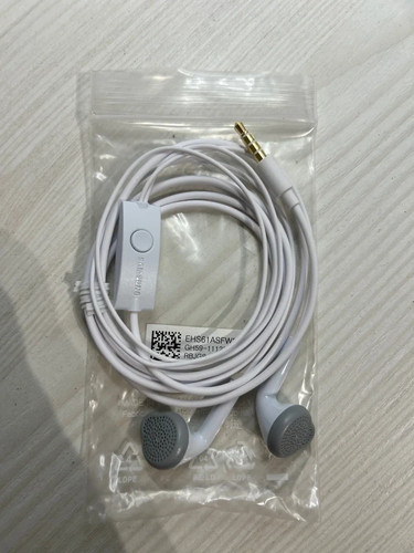 White earphones ehs61asfwe - white,