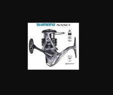 Mulinello Shimano Nasci 4000 FC Pesca Spinning-Mare-Lago-Fiume Bolognese-Inglese