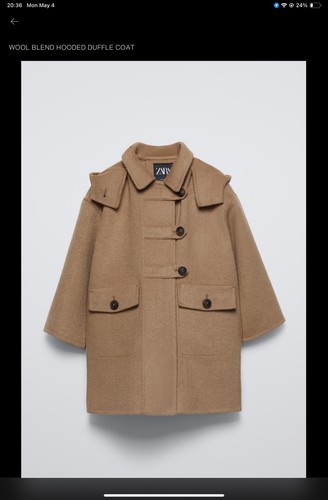 Zara cappotto piumino con - zara,