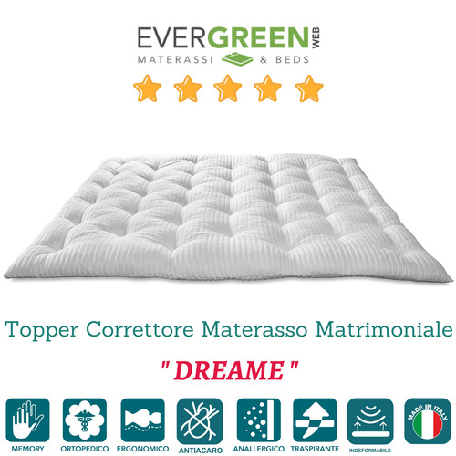 Coprimaterasso 100 fiocco - coprimaterasso,