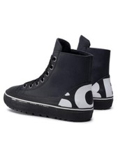 Stivali stringati nuovi da