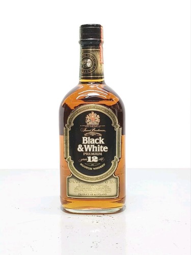 Whisky black white 12 years - &,