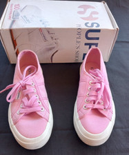 SUPERGA SNEAKERS 2750 NUM.35 ITA TELA  ROSA (s35B)