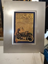 SERIGRAFIA "B.S.A. MOTOR