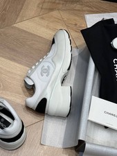 Scarpa sneakers tacco Chanel