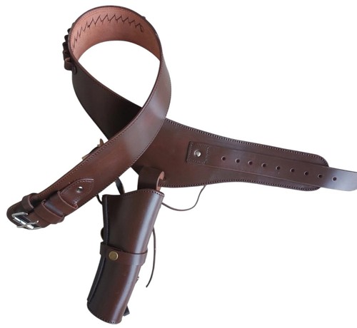Western gun holster belt - gun,