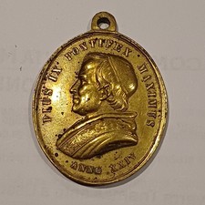 RARA MEDAGLIA IN BRONZO PIO IX