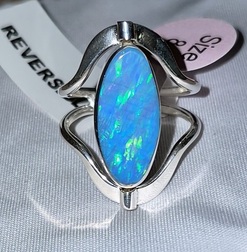Anello reversibile argento