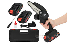 MOTOSEGA 48V  TAGLIARAMI ELETTROSEGA 2 BATTERIE ELETTRICA MOTOSEGHE PORTATILE