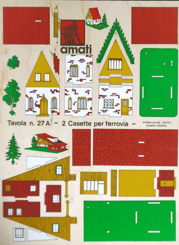 Amati modello traforo legno - modello,