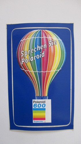 Autocollant vintage polaroid - vintage,,