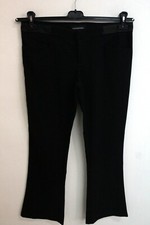 Jeans RoccoBarocco Donna Taglia 44 Nero Pants Pantalone Denim Woman Logo Italy