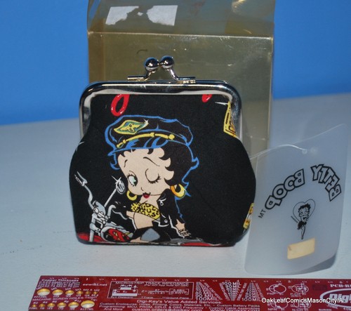 Portamonete betty boop biker - portamonete,