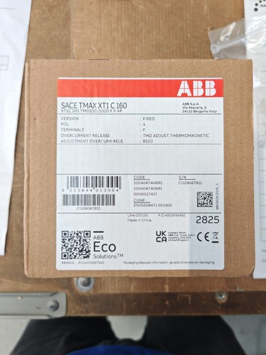 Interruttore abb sace tmax - sace, xt1