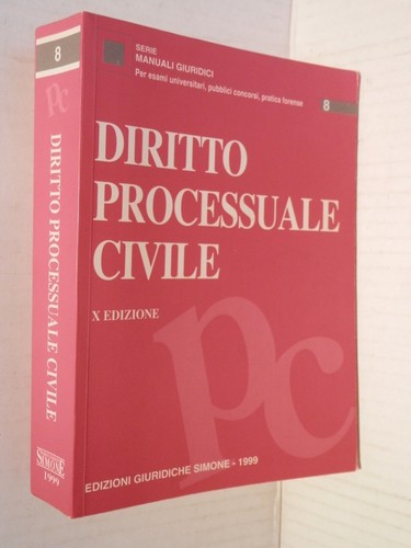 Diritto processuale civile - diritto,