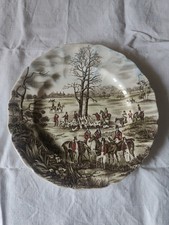 piatto vintage decorato a mano