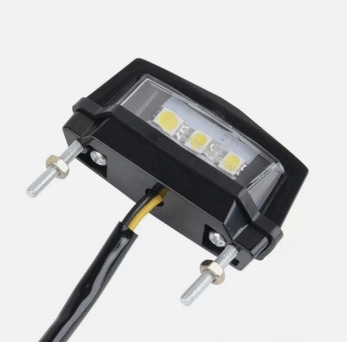 Luce targa moto luci led - targa,