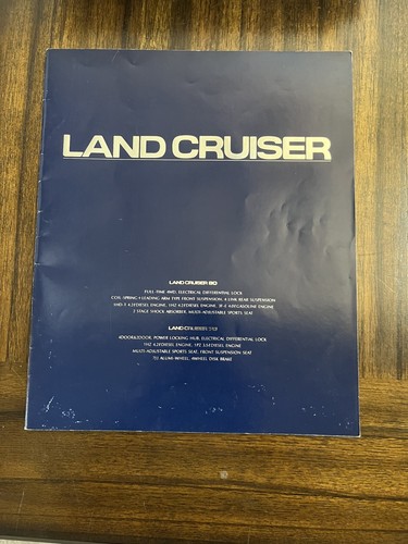 Land cruiser catalog - cruiser,