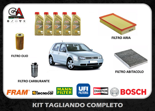 Kit tagliando volkswagen - kit, golf