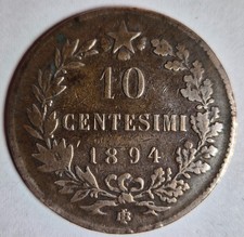 Italia, 10 centesimi 1894