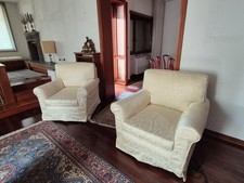 Coppia di Poltrone Bianche