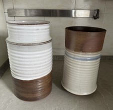 COPPIA VASI CERAMICA ARCORE