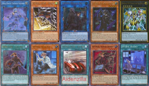 Mazzo yugioh spyral doppia - mazzo,
