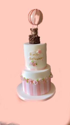 Torta battesimale colore - battesimale,