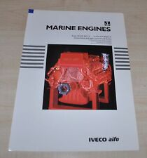 Brochure depliant specifiche motori marini Iveco aifo