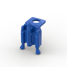 Lego Minifig 1x Jetpack Ugelli Jet Pack 64802 Blu Blue