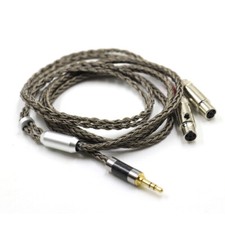 Cavo aggiornamento 16 CoreHeadphone placcato argento per Audeze LCD 3 LCD-2 LCD2 LCD-4