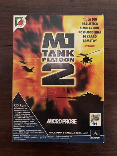 Tank platoon cd rom - m1,