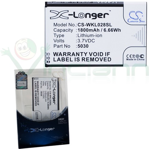 Batteria sostitutiva wkl028sl - batteria,