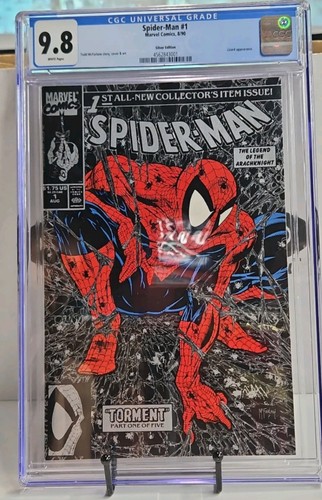 Spider man silver - silver, edition