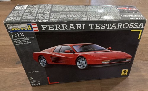 Raro revell ferrari testarossa - raro,
