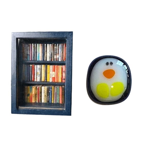 Libreria miniatura ansia