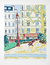 Orfeo Tamburi, litografia