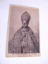 Napoli - S. Gennaro V. e M. Patrono Principale di Napoli - non spedita f. p. 