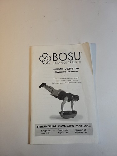 Bosu balance trainer versione - bosu,