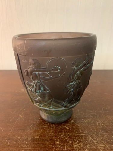Vaso vetro pâte georges de - vaso,