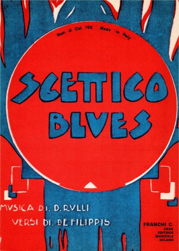 Spartito musicale scettico - spartito,