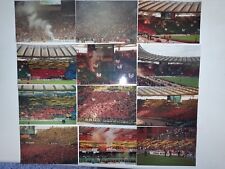 Fototifo ultras Roma Cucs Fedayn, 119 pezzi anni 90, no sciarpa adesivo maglia