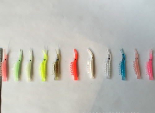 Esca gamberetti silicone - esca,