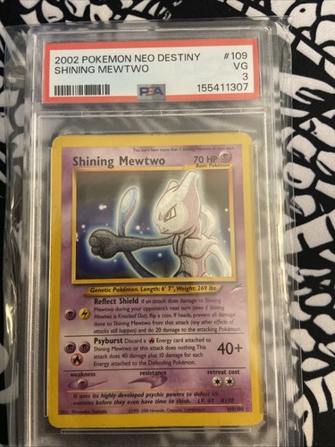 Shining mewtwo 109 105 neo - 109/105,
