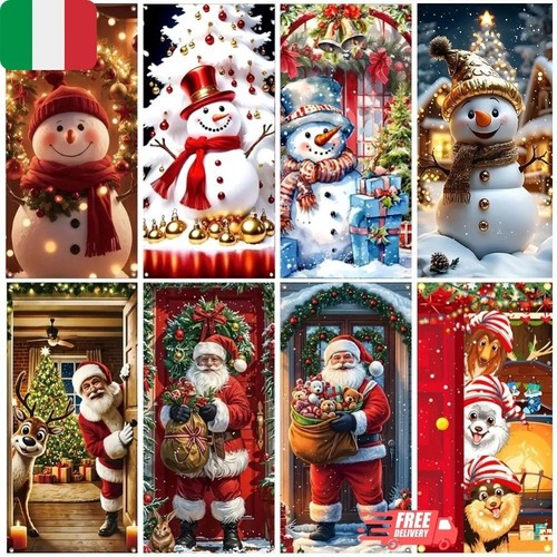 Copertura porta natale babbo - copertura,