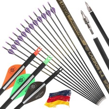 12 frecce in puro carbonio