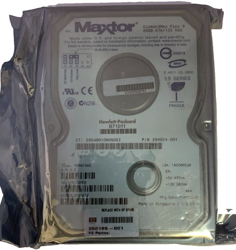 Maxtor 294934 001 - hp, 294934-001