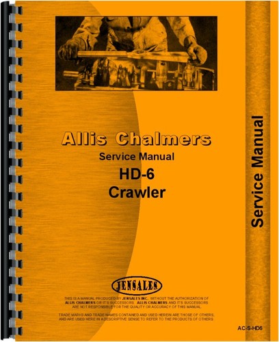 Allis chalmers hd6 hd6a hd6b - hd6,