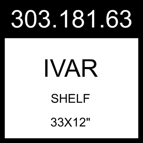 Ikea ivar shelf pine 33x12 - ivar,